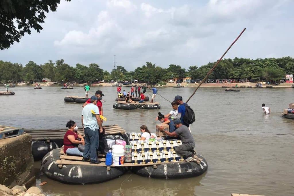 Piden detener el contrabando de mercancía en la frontera sur de Chiapas