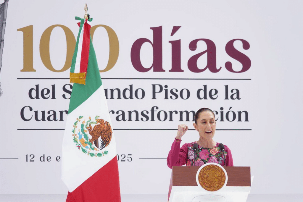 Informe 100 días de gobierno de Claudia Sheinbaum Sigue el minuto a