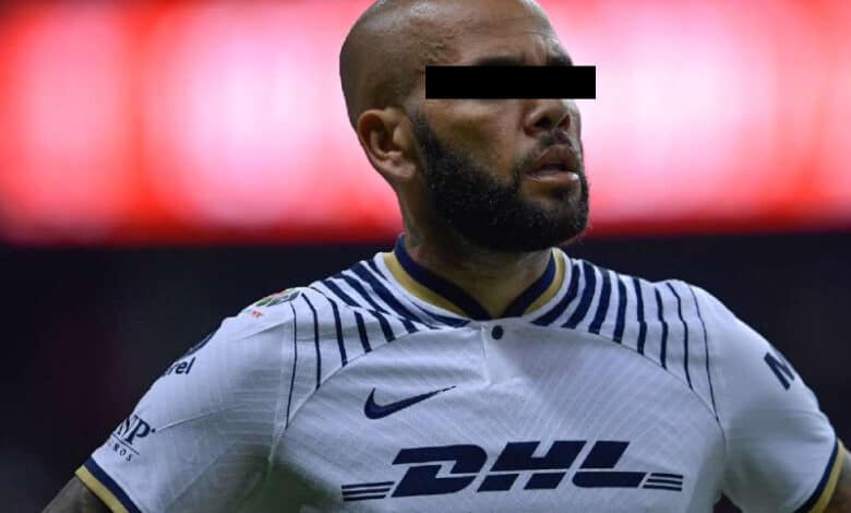 Dani Alves tuvo un cambio de aspecto físico tras seis meses en prisión