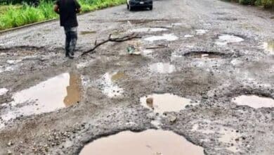 Libramiento Sur de Tapachula convertido en trampa mortal