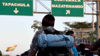Otra nueva caravana de migrantes salió de Chiapas hacia EE.UU