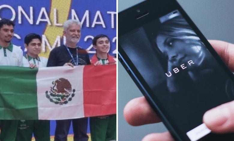 Jóvenes de Olimpiada de Matemáticas denuncian que chofer de Uber robó sus uniformes