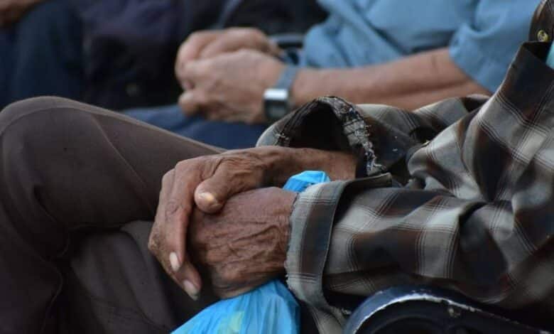 Abuelitos en Chiapas.
