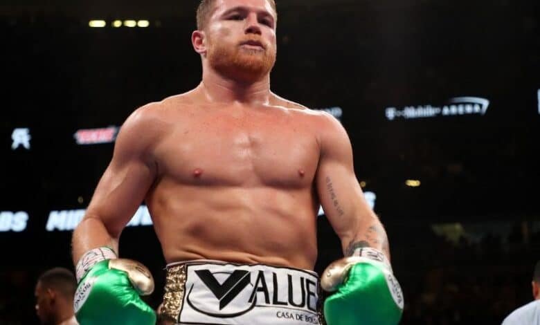El Canelo Álvarez.