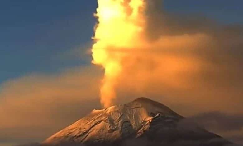 ¿Qué pasa con el Volcán Popocatépetl hoy 28 de agosto?