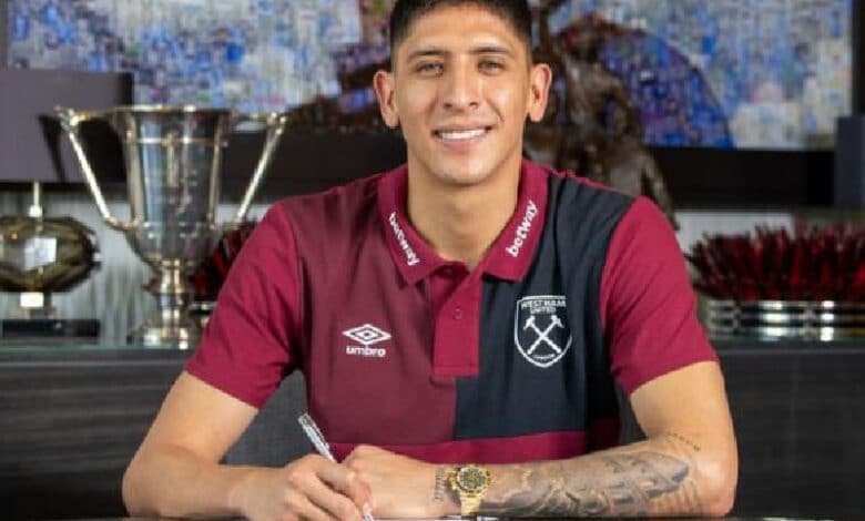 West Ham hace oficial la llegada de Edson Álvarez