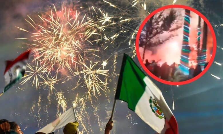 Grito en Hidalgo.