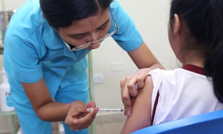 Vacunas contra el VPH.