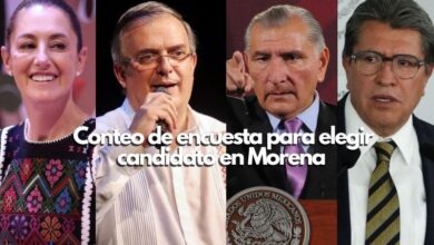 Minuto a minuto: Conteo de encuesta para elegir candidato en Morena 