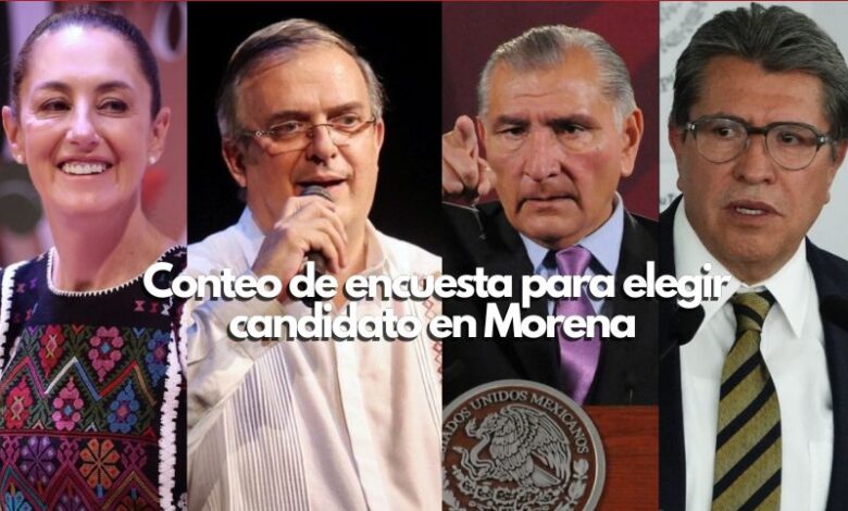 Minuto a minuto: Conteo de encuesta para elegir candidato en Morena 