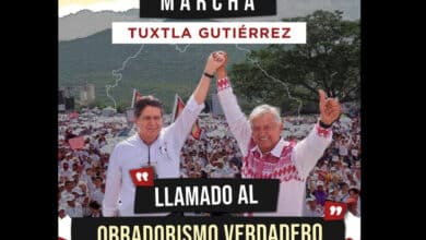 Carlos Morales llama a una marcha en Tuxtla, Gutiérrez