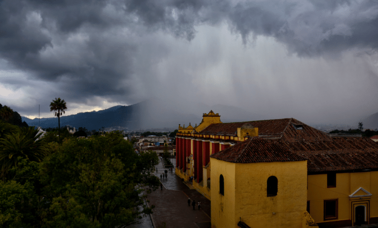 Cielo nublado con probabilidad de lluvia para Chiapas