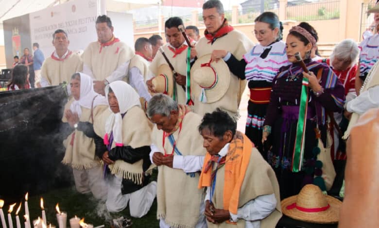 Inauguran Festival Maya Zoque en Chanal,Chiapas