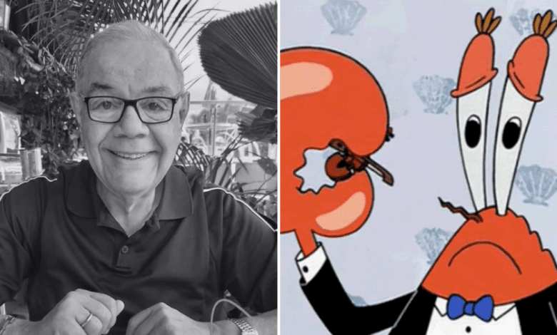 Muere Luis Pérez Pons, actor de doblaje que dio voz a 'Don Cangrejo'