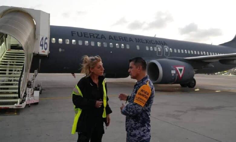 Aterriza el primero vuelo de Senena en Israel para rapatriar a mexicanos