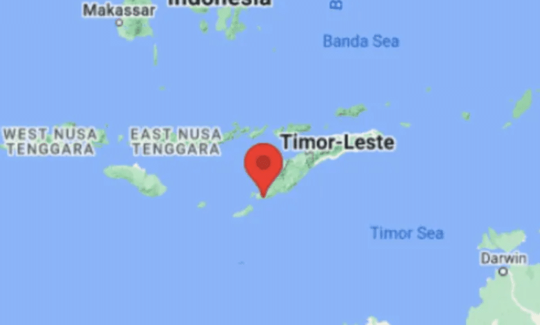 Sismo de magnitud 6.1 sacude la isla de Timor