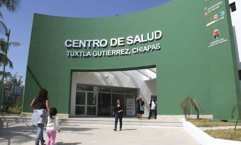 Centro de salud Chiapas.