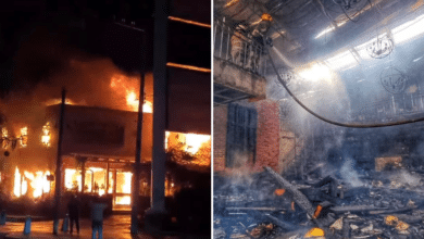 Incendio consume a restaurante '500 Noches' en Tuxtla Gutiérrez