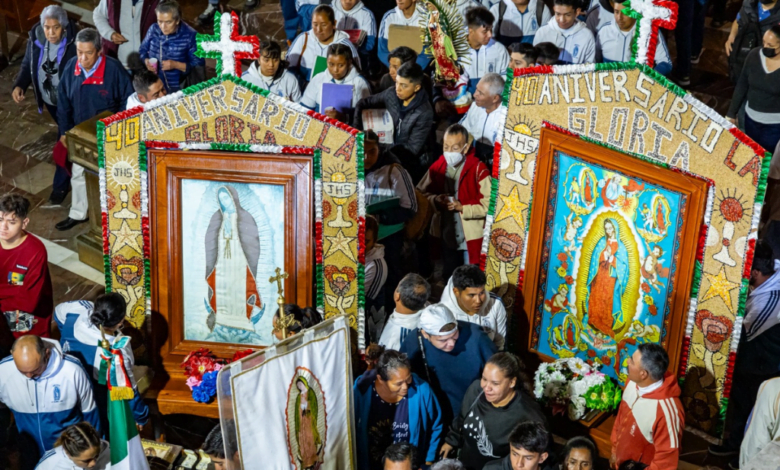 Más de 5 mil peregrinos arriban por minuto a la Basílica de Guadalupe