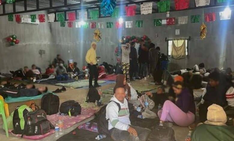 Migrantes en Chiapas.