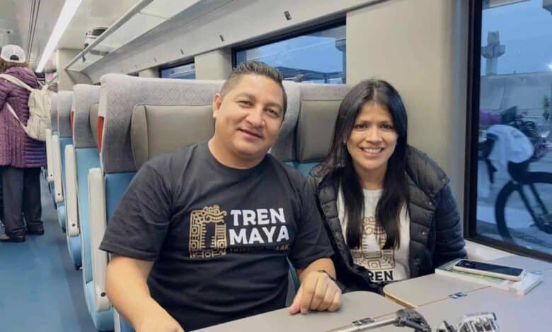 Arranca primer viaje con turistas en el Tren Maya