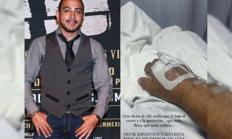 Actor Luis Fernando Peña hospitalizado por estrés, afirma que todo está bien