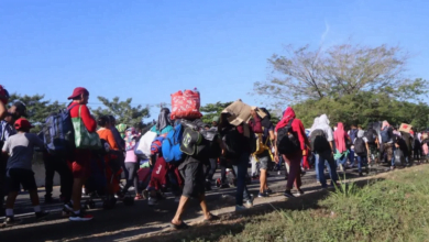 INM atiende y responde peticiones de caravana migrante