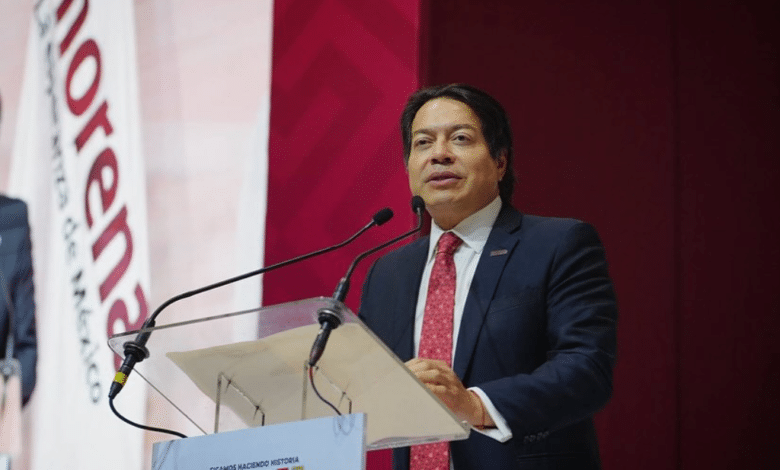 Mario Delgado acusa de persecución al INE y al Tribunal Electoral