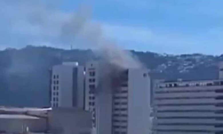 Reportan incendio en hotel Emporio de Acapulco 