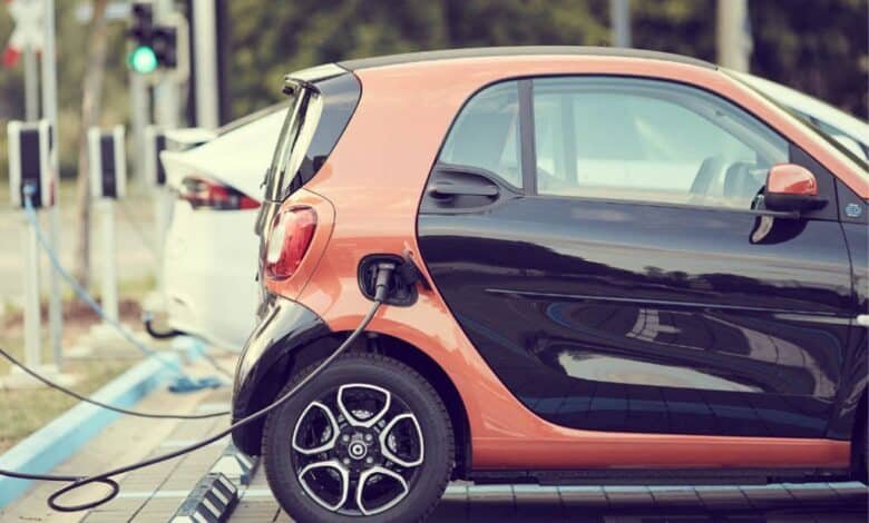 Auto eléctrico.