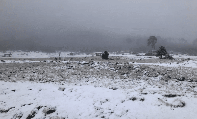 Autoridades del Edomex bloquean acceso vehicular al Nevado de Toluca