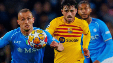 Napoli frenó al Barcelona y le arrancó un empate en octavos de la Champions