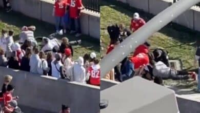 Aficionados de los Chiefs detienen al presunto responsable del tiroteo