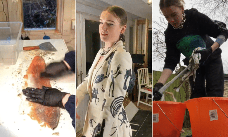 Joven se vuelve viral al crear ropa con piel de pescado