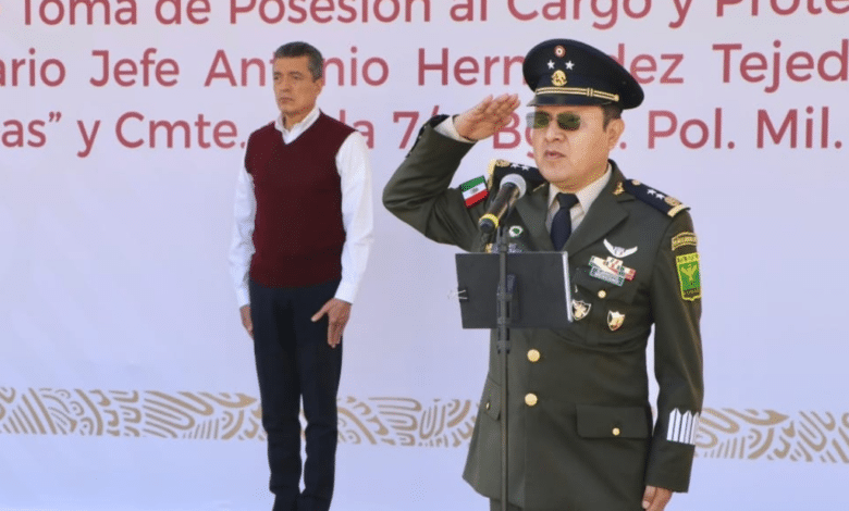 Nombran nuevo coordinador de la Guardia Nacional en Chiapas