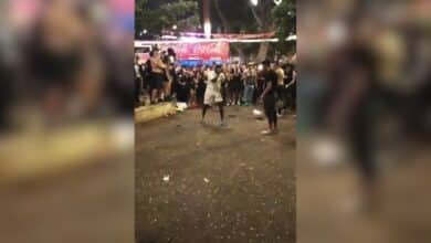 Pelea viral.