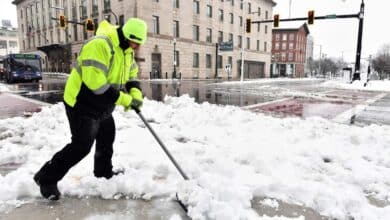 Potente noreste cubre de nieve a Nueva York