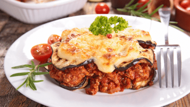 Receta tradicional de moussaka