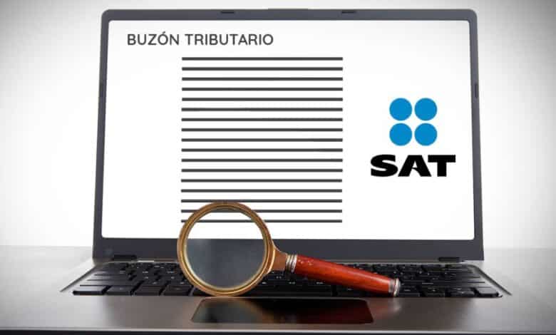 SAT buzón tributario.