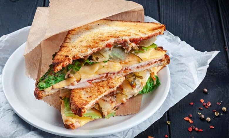 Sandwich pollo.