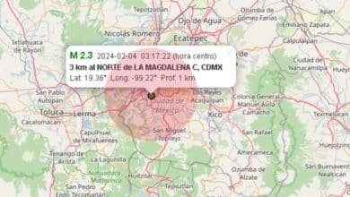 Se registra microsismo de magnitud 2.3 en la Magdalena Contreras