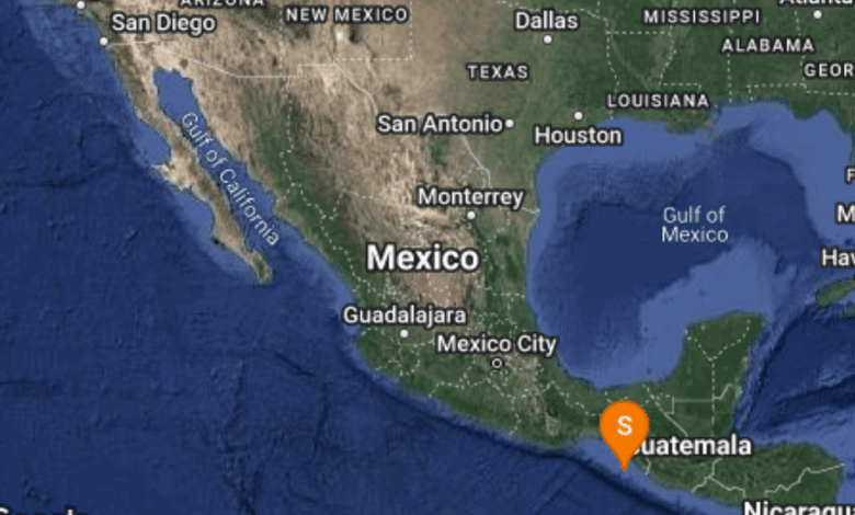 Se registra sismo de magnitud 4.2 en Mapastepec