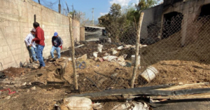 'El fuego acabó con todo' Se incendia fábrica de cacahuates en Ocozocoautla