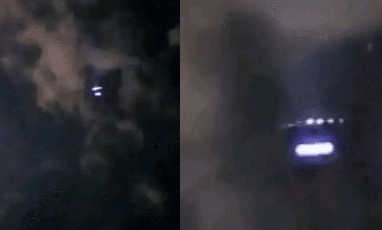 Misteriosas luces en el cielo de Valle Hermoso, Tamaulipas ¿avistamiento de ovnis