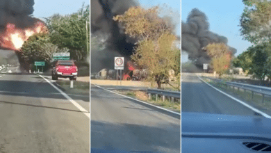 Pipa cargada de combustible explota en carretera Tonalá – Pijijiapan