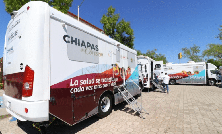 Convoyes de Salud ayudan a la población chiapaneca