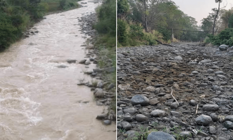 Se seca el río Pijijiapan y afecta a más de 60 mil residentes