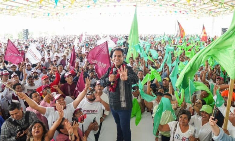 Miles de villacorceños reciben el mensaje de paz de Eduardo Ramírez