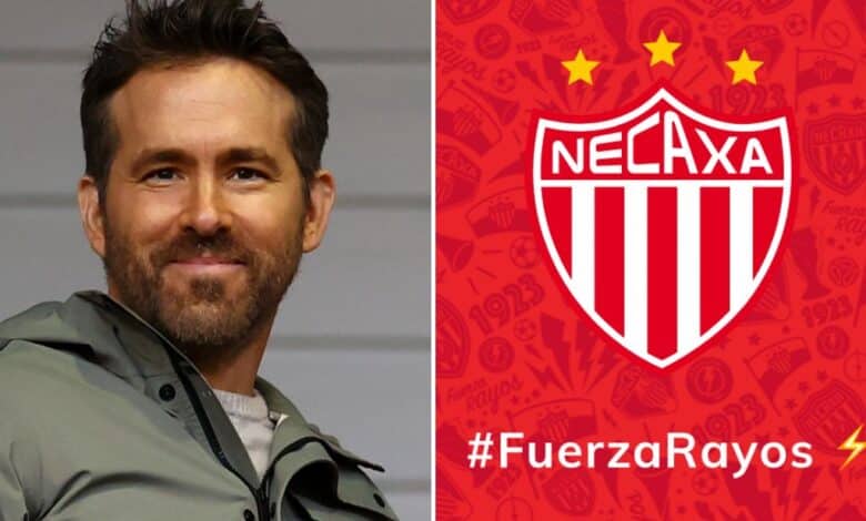 Ryan Reynolds es nuevo accionista del Necaxa en la Liga MX