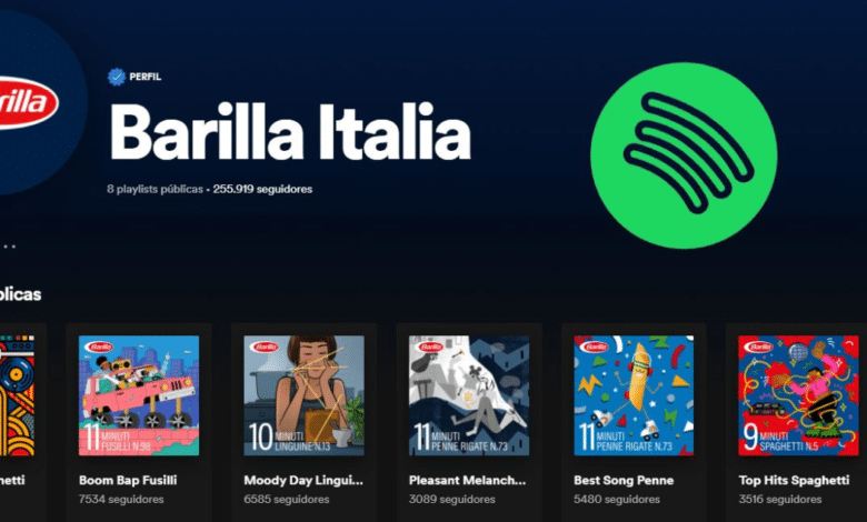 Que no se te pase la pasta, Barrilla tiene su propia Playlist en Spotify para te quede "al dente"
